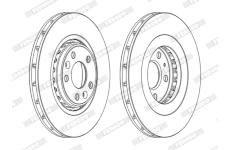 Brzdový kotouč FERODO DDF1727C