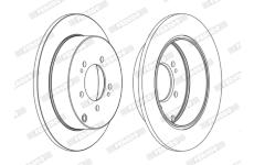 Brzdový kotouč FERODO DDF1737C