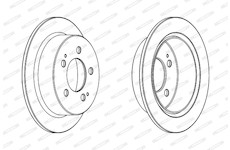 Brzdový kotouč FERODO DDF1753C