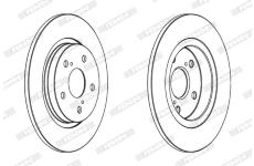 Brzdový kotouč FERODO DDF1755C