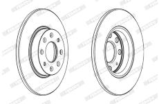 Brzdový kotouč FERODO DDF1784C