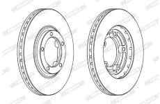 Brzdový kotouč FERODO DDF1822
