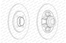 Brzdový kotouč FERODO DDF1984-1