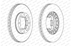 Brzdový kotouč FERODO DDF399