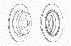 Brzdový kotouč FERODO DDF548