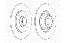 Brzdový kotouč FERODO DDF752C