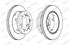 Brzdový kotouč FERODO FCR191A