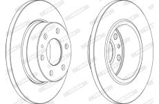 Brzdový kotouč FERODO FCR315A