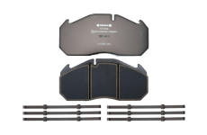 Sada brzdových destiček, kotoučová brzda FERODO FCV1578B