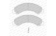 Sada brzdových destiček, kotoučová brzda FERODO FCV5000B