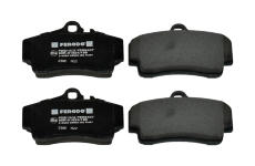 Sada brzdových destiček, kotoučová brzda FERODO FDB1308