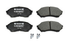 Sada brzdových destiček, kotoučová brzda FERODO FDB1455