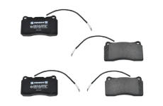 Sada brzdových destiček, kotoučová brzda FERODO FDB1545