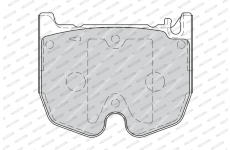 Sada brzdových destiček, kotoučová brzda FERODO FDB1810