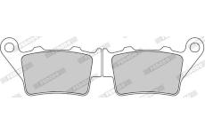 Sada brzdových platničiek kotúčovej brzdy FERODO FDB2005EF