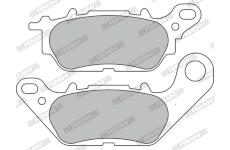 Sada brzdových platničiek kotúčovej brzdy FERODO FDB2238EF