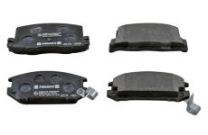 Sada brzdových destiček, kotoučová brzda FERODO FDB470