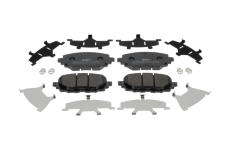 Sada brzdových destiček, kotoučová brzda FERODO FDB4873