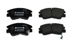 Sada brzdových destiček, kotoučová brzda FERODO FDB556