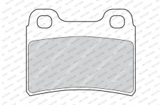 Sada brzdových destiček, kotoučová brzda FERODO FDB772