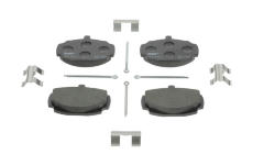 Sada brzdových destiček, kotoučová brzda FERODO FDB823