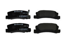 Sada brzdových destiček, kotoučová brzda FERODO FDB848