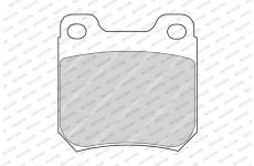 Sada brzdových destiček, kotoučová brzda FERODO FDB973