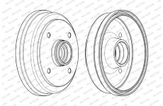 Brzdový buben FERODO FDR329182