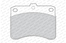 Sada brzdových destiček, kotoučová brzda FERODO FVR549