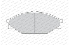 Sada brzdových destiček, kotoučová brzda FERODO FVR949