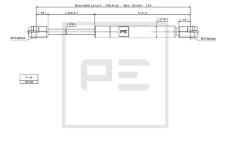 Plynova vzpera, predni klapka PE Automotive 030.348-00A