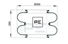 Mech, pneumaticke odpruzeni PE Automotive 084.002-70A