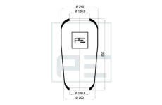 Mech, pneumaticke odpruzeni PE Automotive 084.013-70A