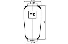 Mech, pneumaticke odpruzeni PE Automotive 084.056-70A