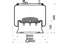 Mech, pneumaticke odpruzeni PE Automotive 084.073-71A