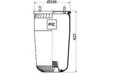 Mech, pneumaticke odpruzeni PE Automotive 084.082-71A