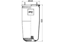 Mech, pneumatické odpružení PE Automotive 084.083-71A