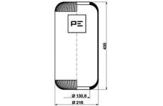 Mech, pneumaticke odpruzeni PE Automotive 084.087-70A