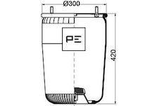 Mech, pneumatické odpružení PE Automotive 084.116-71A