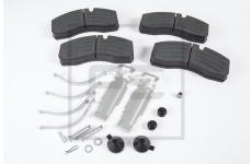 Sada brzdových destiček, kotoučová brzda PE Automotive 086.306-50A