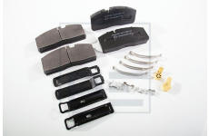 Sada brzdových destiček, kotoučová brzda PE Automotive 086.366-00A