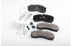 Sada brzdových destiček, kotoučová brzda PE Automotive 086.370-00A