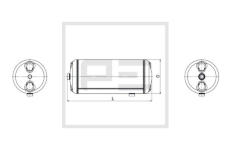 Zásobník vzduchu, pneumatický systém PE Automotive 126.240-80A