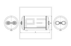 Zásobník vzduchu, pneumatický systém PE Automotive 146.500-80A
