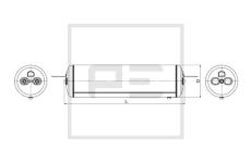 Zásobník vzduchu, pneumatický systém PE Automotive 296.100-80A