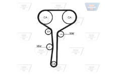 Ozubený řemen OPTIBELT ZRK 1183