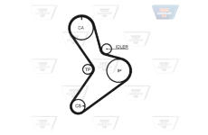 Ozubený řemen OPTIBELT ZRK 1312