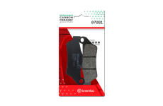 Sada brzdových destiček, kotoučová brzda BREMBO 07001