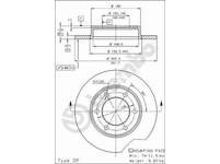 Brzdový kotouč BREMBO 08.4504.10