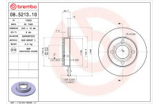 Brzdový kotúč BREMBO 08.5213.10